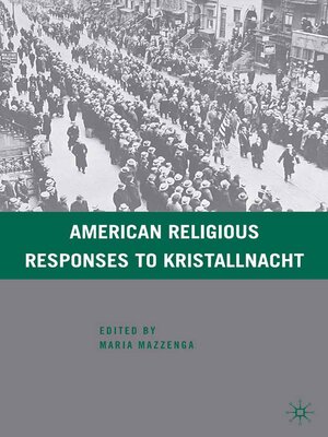 cover image of American Religious Responses to Kristallnacht